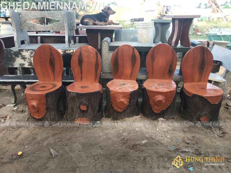 7 mẫu ghế đá đẹp được mọi người sử dụng phổ biến 9 Mẫu ghế đá đẹp một màu