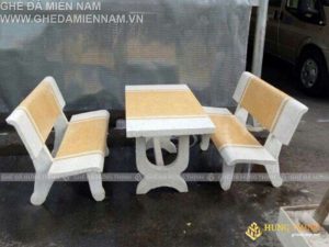 gia bo ban ghe da trang vang